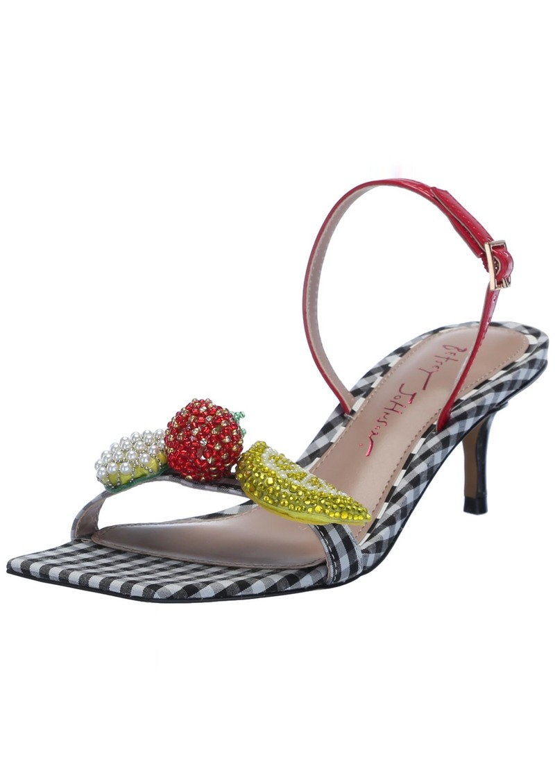 Betsey Johnson Women's Colson Heeled Sandal