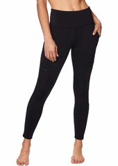 Betsey Johnson Women's Side Pocket Patched Leggings  Extra Small