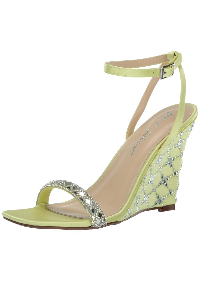 Betsey Johnson Women's Simon Wedge Sandal