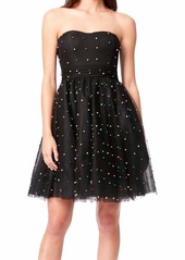 Betsey Johnson Women's Strapless Bow Back Party Dress