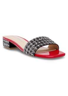 Betsey Johnson Women's Sunny Slide Evening Sandals - Gingham Multi