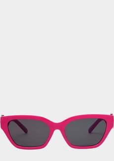 Betsey Johnson Betseys Belt My Heart Sunnies Pink