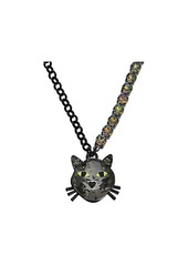 Betsey Johnson Cat Pendant Necklace