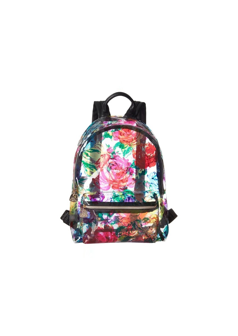 betsey johnson floral backpack