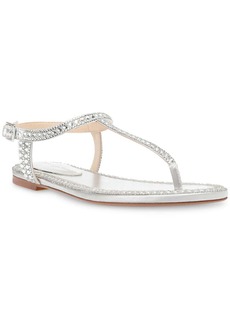 Betsey Johnson Diane Womens Thong Sandals Ankle Strap