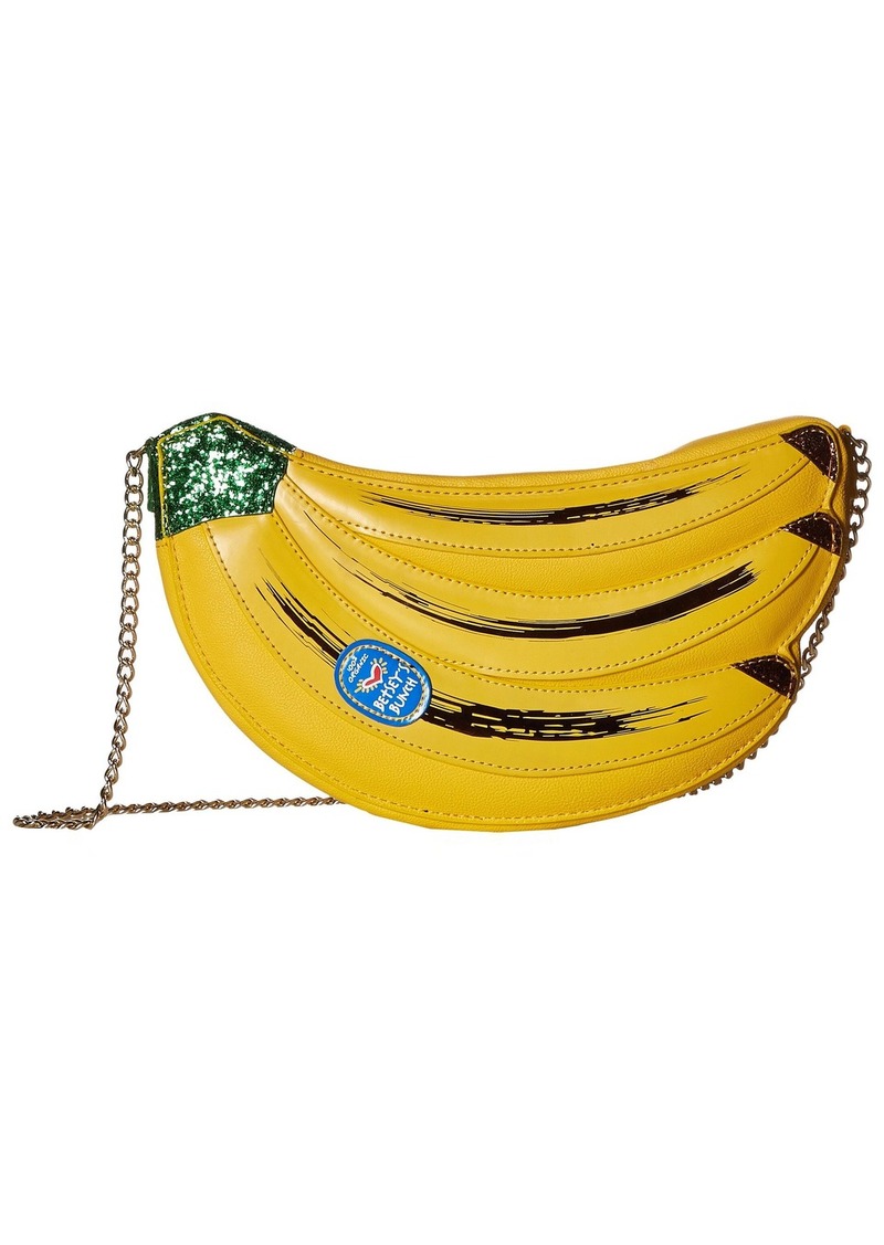 betsey johnson banana purse