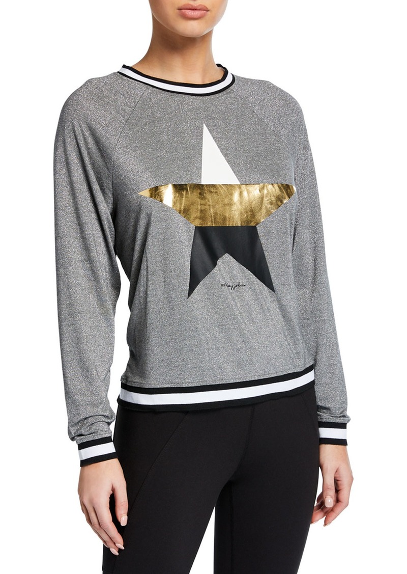 betsey johnson star sweatshirt