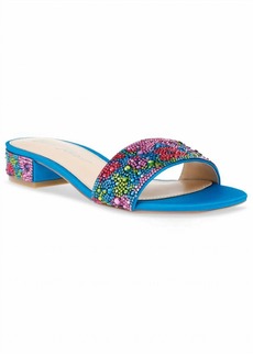 Betsey Johnson Sunny Shoes In Blue Poppy