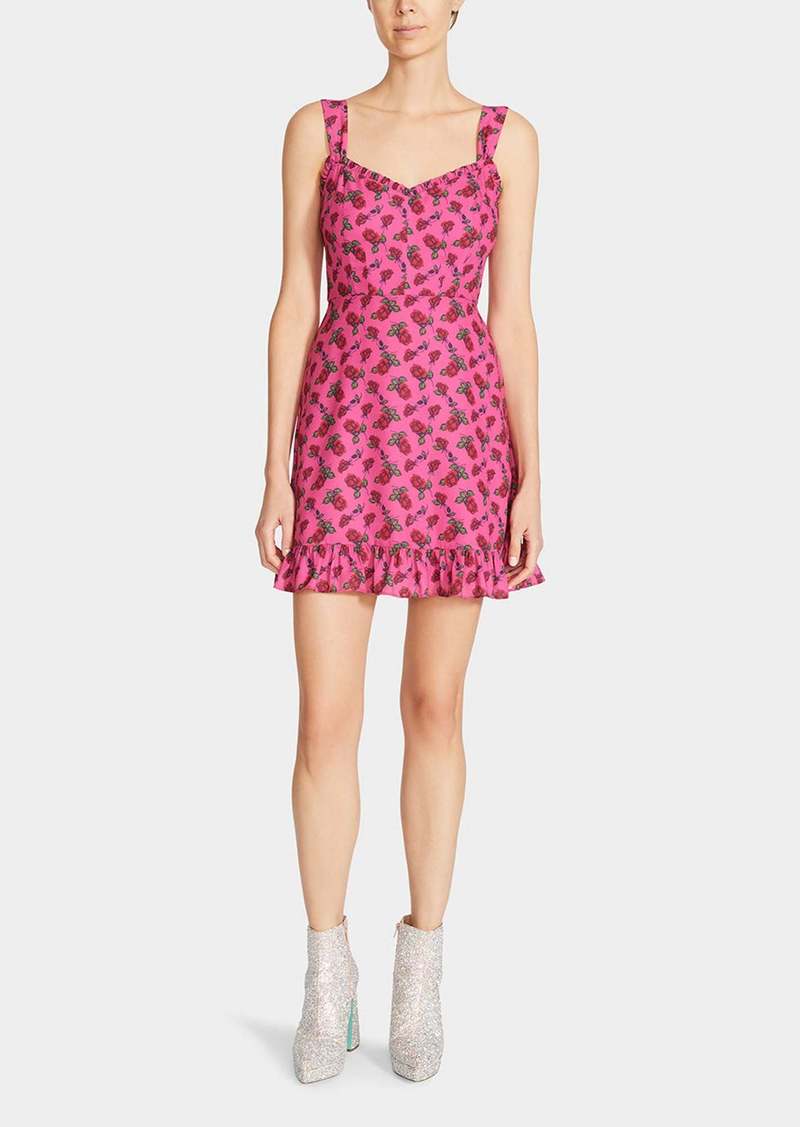 Betsey Johnson Thorns And Roses Dress Pink