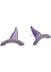 Betsey Johnson Witches Hat Stud Earrings