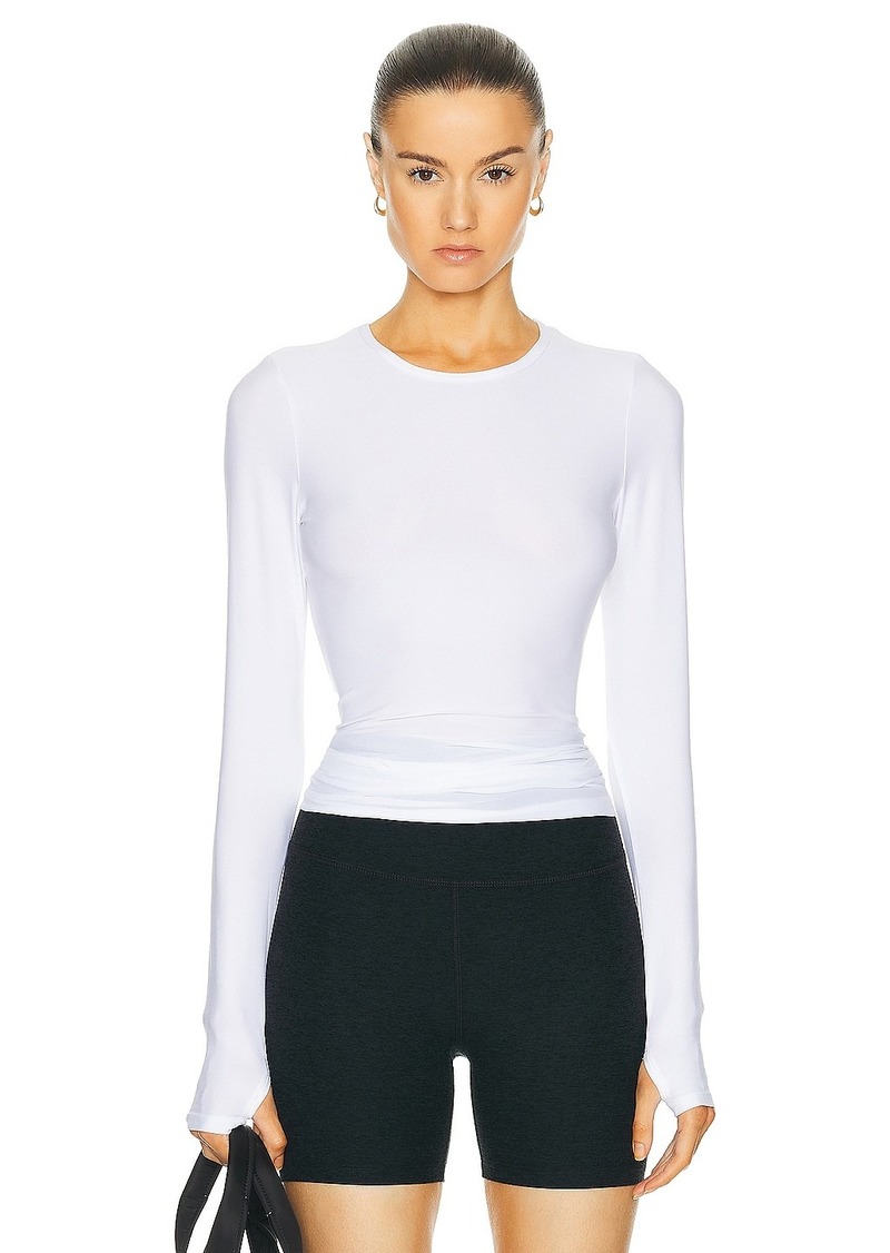 Beyond Yoga Featherweight Classic Crew Pullover Top