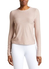 Beyond Yoga Featherweight Inner Circle Cutout Knit Top