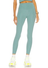 Beyond Yoga Heather Rib High Waisted Midi Legging