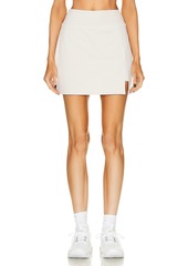 Beyond Yoga Heather Rib Hold Court Skirt