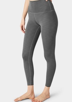 Beyond Yoga Heathered Rib High-Waist Midi Leggings