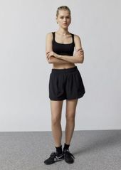 Beyond Yoga In Stride Half-Zip Pullover Sweatshirt in Black, Women's at Urban Outfitters
