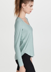 Beyond Yoga Scooped Long Sleeve Pullover