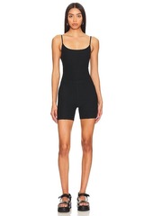 Beyond Yoga Spacedye Keep Pace Biker Romper