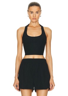 Beyond Yoga Spacedye Well Rounded Cropped Halter Tank Top