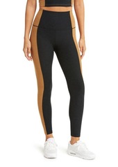 Beyond Yoga Vitality Space Dye Colorblock Ankle Leggings