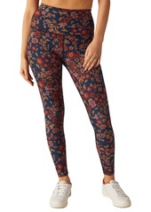 Beyond Yoga Women's SoftMark Caught In The Midi High Waisted Leggings, XS, Ethereal Floral