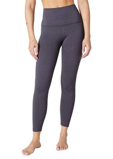 Beyond Yoga Caught In The Midi High Waisted Legging In Shadow Grey