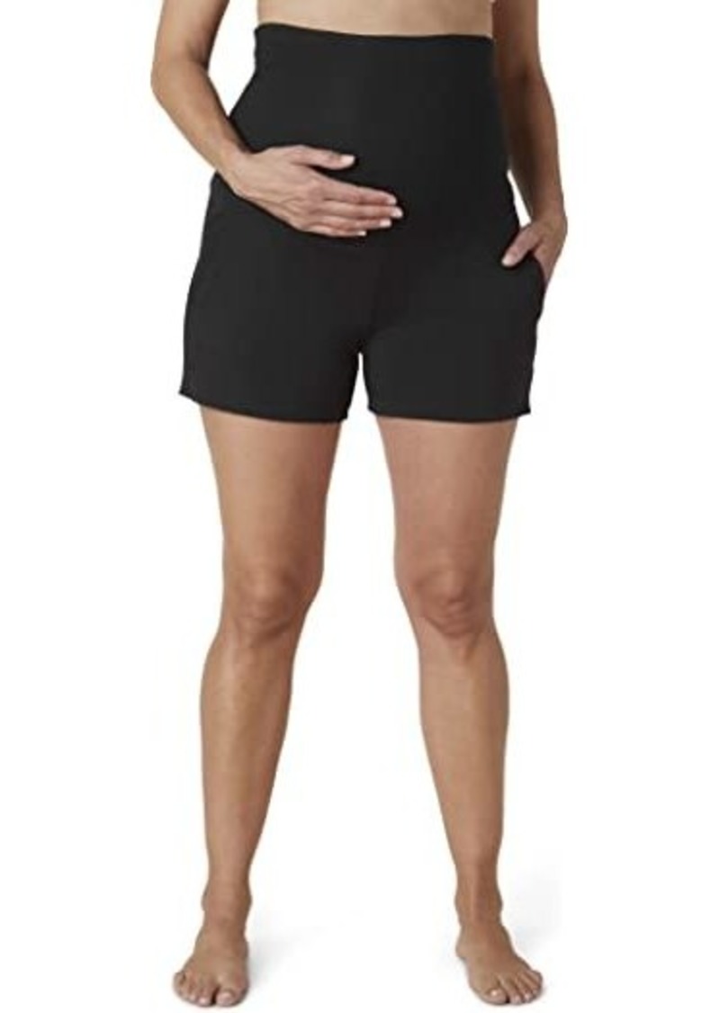 Beyond Yoga Cozy Fleece Maternity Fold-Over Shorts