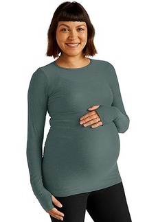 Beyond Yoga Featherweight Count On Me Maternity Crew Pullover