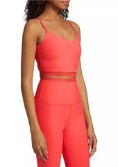 Beyond Yoga Spacedye Allure Lace High Cropped Tank