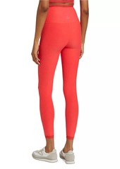 Beyond Yoga Spacedye Allure Lace-Trim Leggings