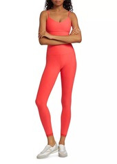 Beyond Yoga Spacedye Allure Lace-Trim Leggings