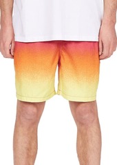 Billabong All Day Fade Layback Swim Trunks in Neon at Nordstrom