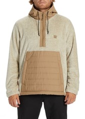 Billabong Badger Colorblock Half-Zip Fleece Hoodie