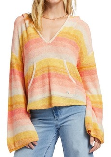 Billabong Baja Beach Stripe Pullover Sweater Hoodie