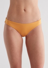 Billabong Classic Solid Low Rise Bikini Bottoms in Coral Crush at Nordstrom Rack