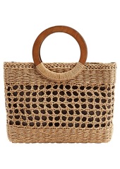 Billabong Date Night Woven Tote in Natural at Nordstrom
