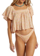 Billabong Dream of You Floral Top