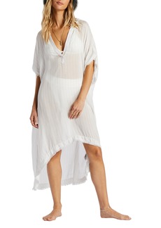 Billabong Found Love High-Low Modal Blend Cover-Up Dress in Outta The Blue at Nordstrom Rack