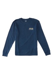 Billabong Fragment Logo Long Sleeve Graphic T-Shirt