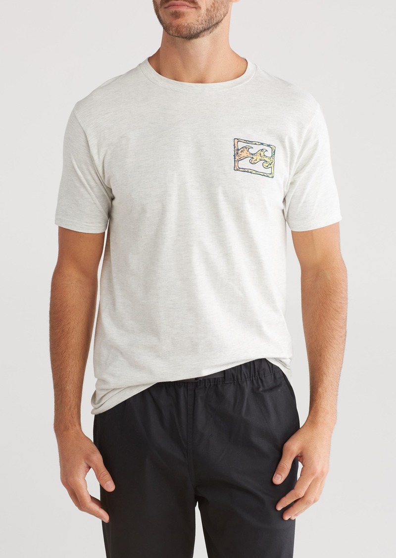 Billabong Framed Cotton Graphic T-Shirt in Oatmeal at Nordstrom Rack
