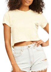 Billabong Gone Costal Crop Graphic Tee in Ydz0-Sunbeam at Nordstrom
