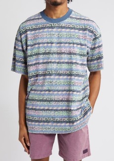 Billabong Halfrack Stripe Cotton Ringer T-Shirt