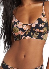 Billabong Hooked on Tropics Floral Bikini Top