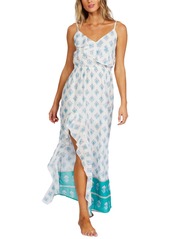 Billabong Hot Nights Cotton Printed Maxi Dress