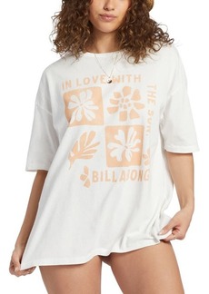 Billabong In Love With the Sun Cotton Graphic T-Shirt