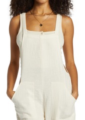 Billabong Juniors' Pacific Time Jumpsuit - White Cap