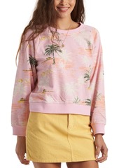 Billabong Juniors' Sun-Shrunk Printed Pullover Sweatshirt