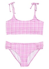 Billabong Kids' Checkin' the Waves Two-Piece Swimsuit in Lush Lilac at Nordstrom