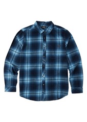 Billabong Kids' Coastline Cotton Flannel Button-Up Shirt (Big Boy)