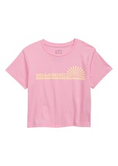 Billabong Kids' Morning Sun Graphic Tee in Pink Lady at Nordstrom